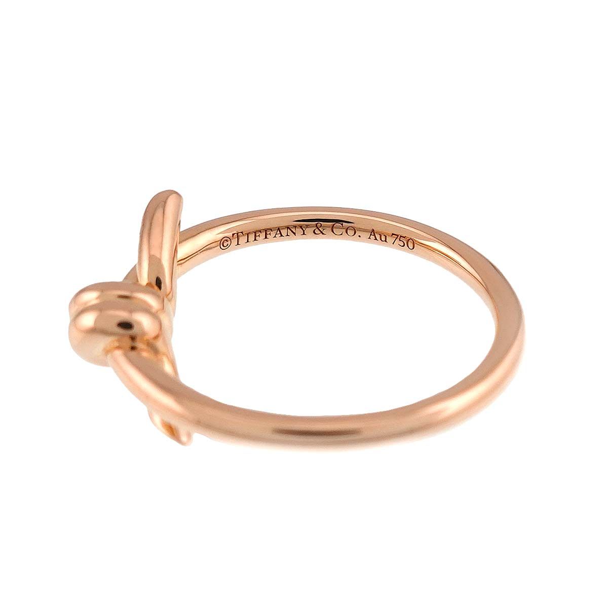 Tiffany & Co Knot Ring 18k Pink Gold — view 3
