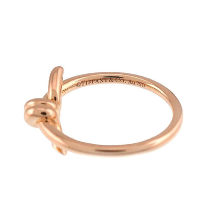 Tiffany & Co Knot Ring 18k Pink Gold — view 3