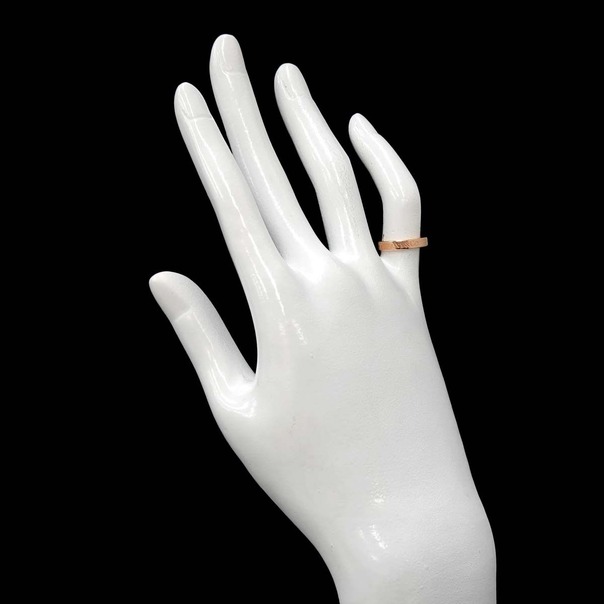 Tiffany & Co Band Ring 18k Pink Gold — view 6