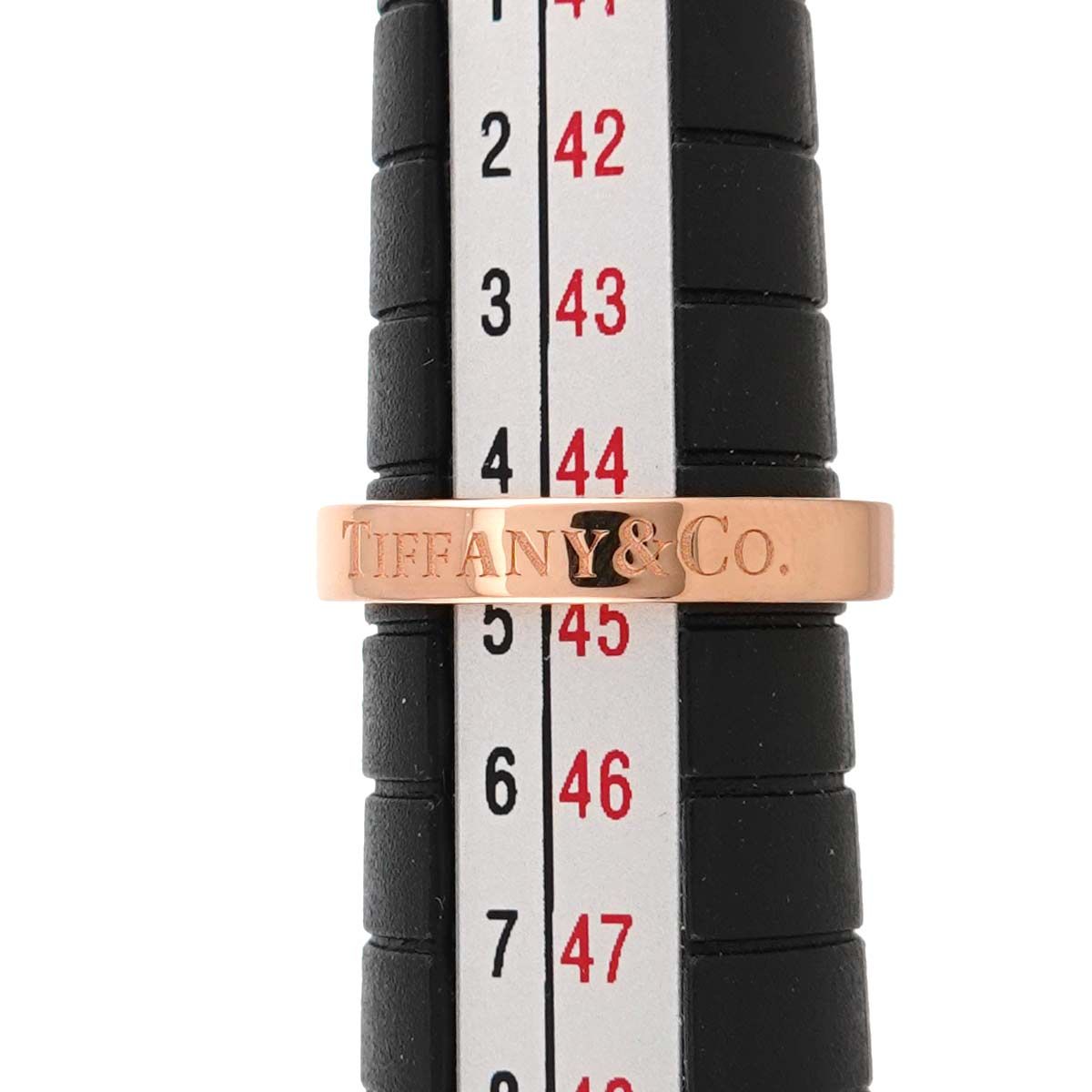 Tiffany & Co Band Ring 18k Pink Gold — view 5