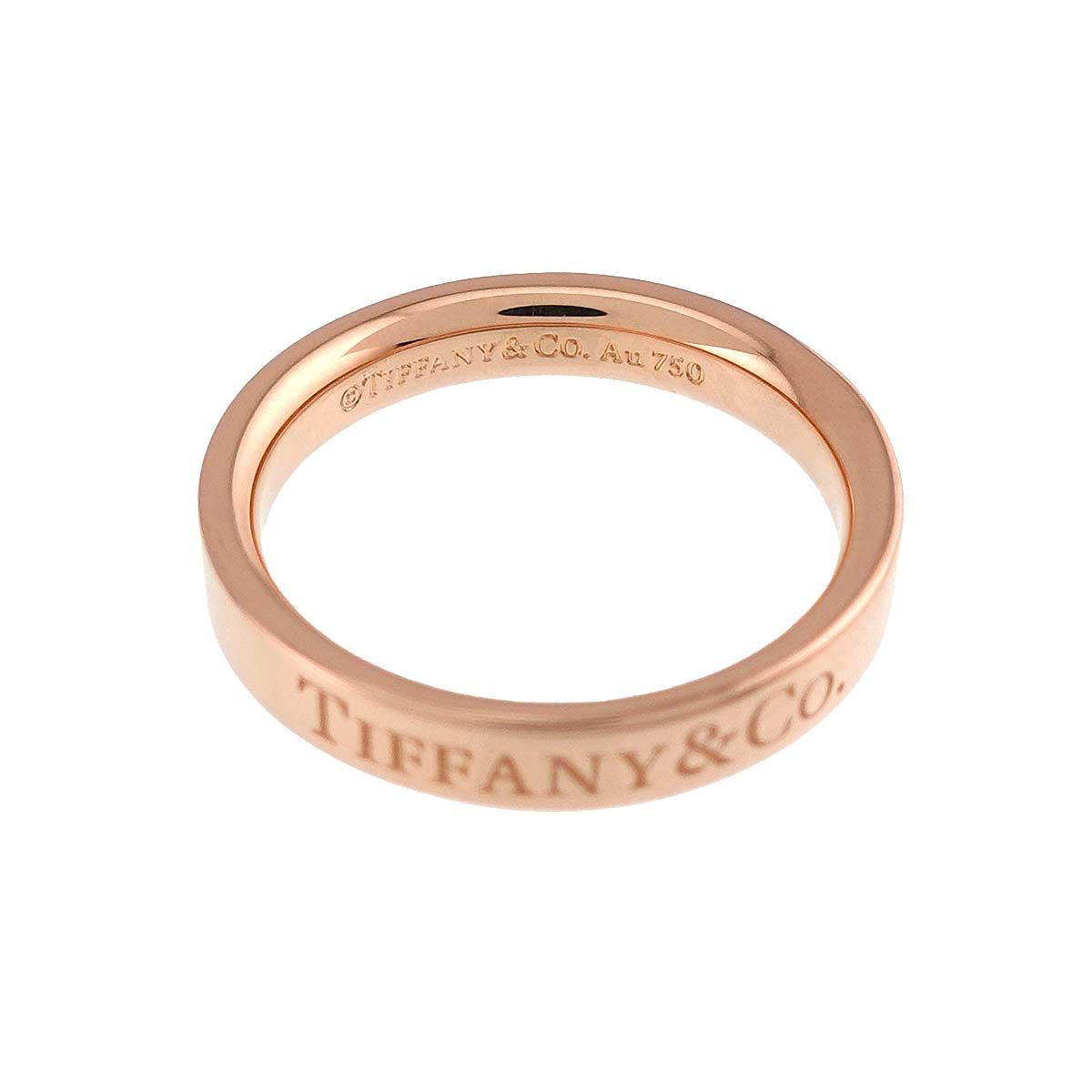 Tiffany & Co Band Ring 18k Pink Gold — view 3