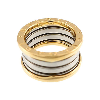 Bvlgari B.zero1 Band 51 Ring 18k Yellow Gold WG White 750 Ginza Limited — view 4