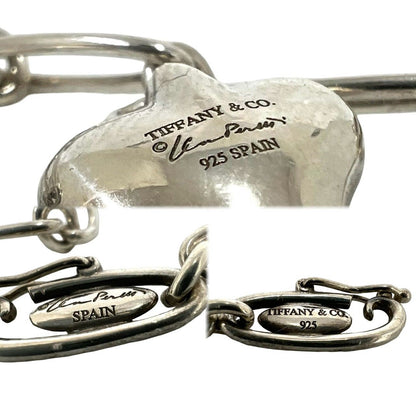 Tiffany & Co Vintage Curved Heart Bracelet 925 Sterling Silver — view 3