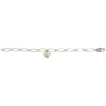 Tiffany & Co Vintage Curved Heart Bracelet 925 Sterling Silver — view 6