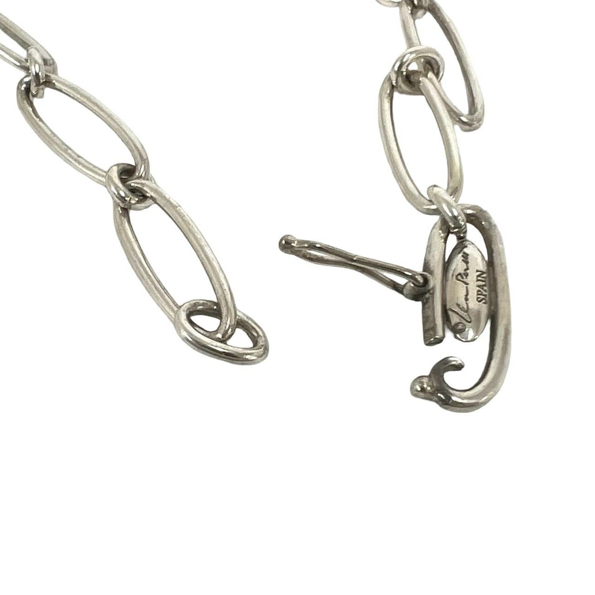 Tiffany & Co Vintage Curved Heart Bracelet 925 Sterling Silver — view 4