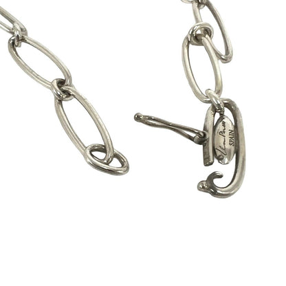 Tiffany & Co Vintage Curved Heart Bracelet 925 Sterling Silver — view 4