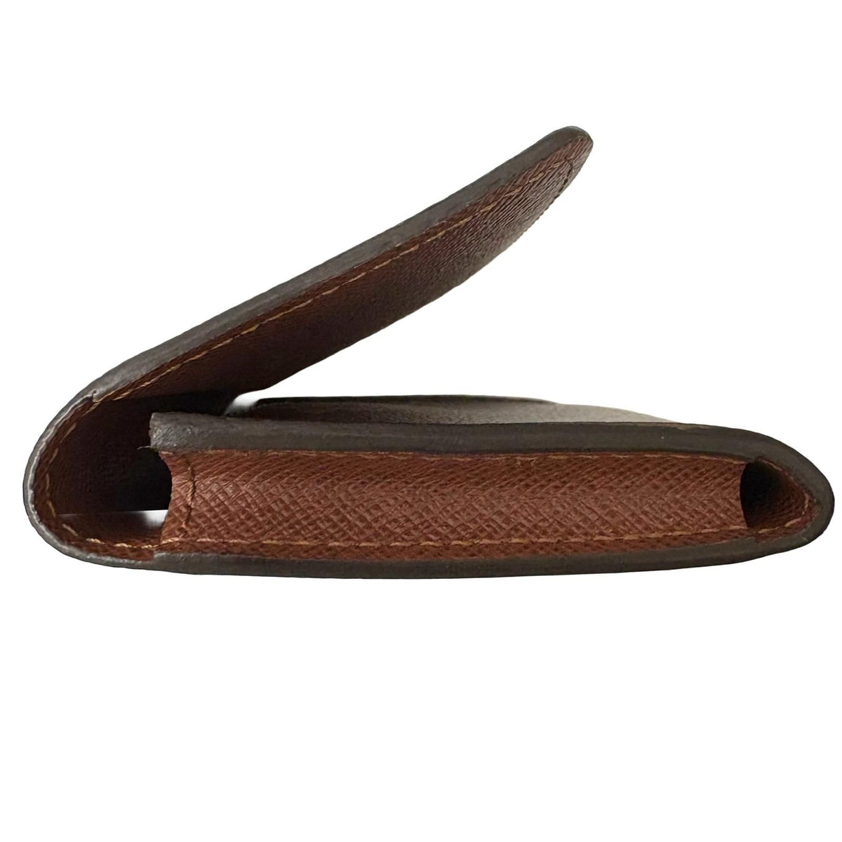 Louis Vuitton Envelope Business Card Holder Monogram Case Canvas Brown Boys' — view 3