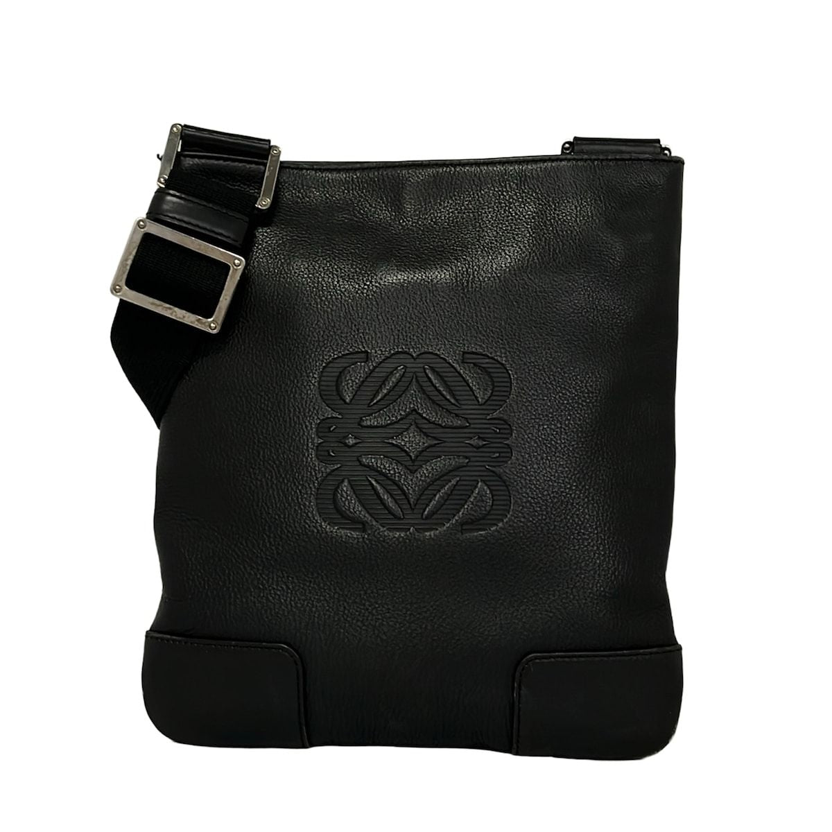 Loewe Shoulder Bag Black Leather