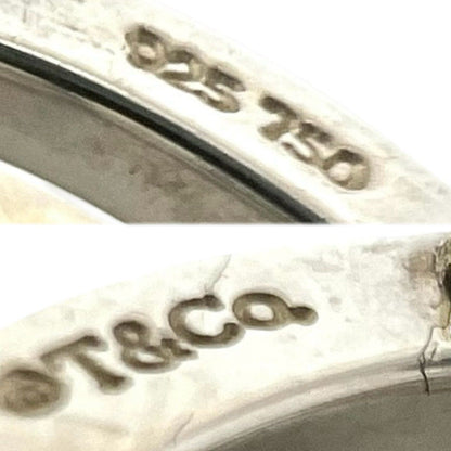 Tiffany & Co Vintage Gate Ring Silver Yellow Gold — view 3