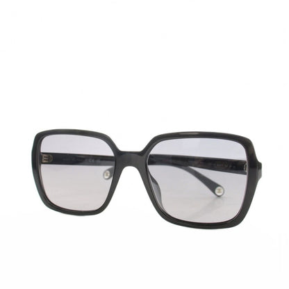 Chanel Square Shape Sunglasses CC Logo Black Eyewear