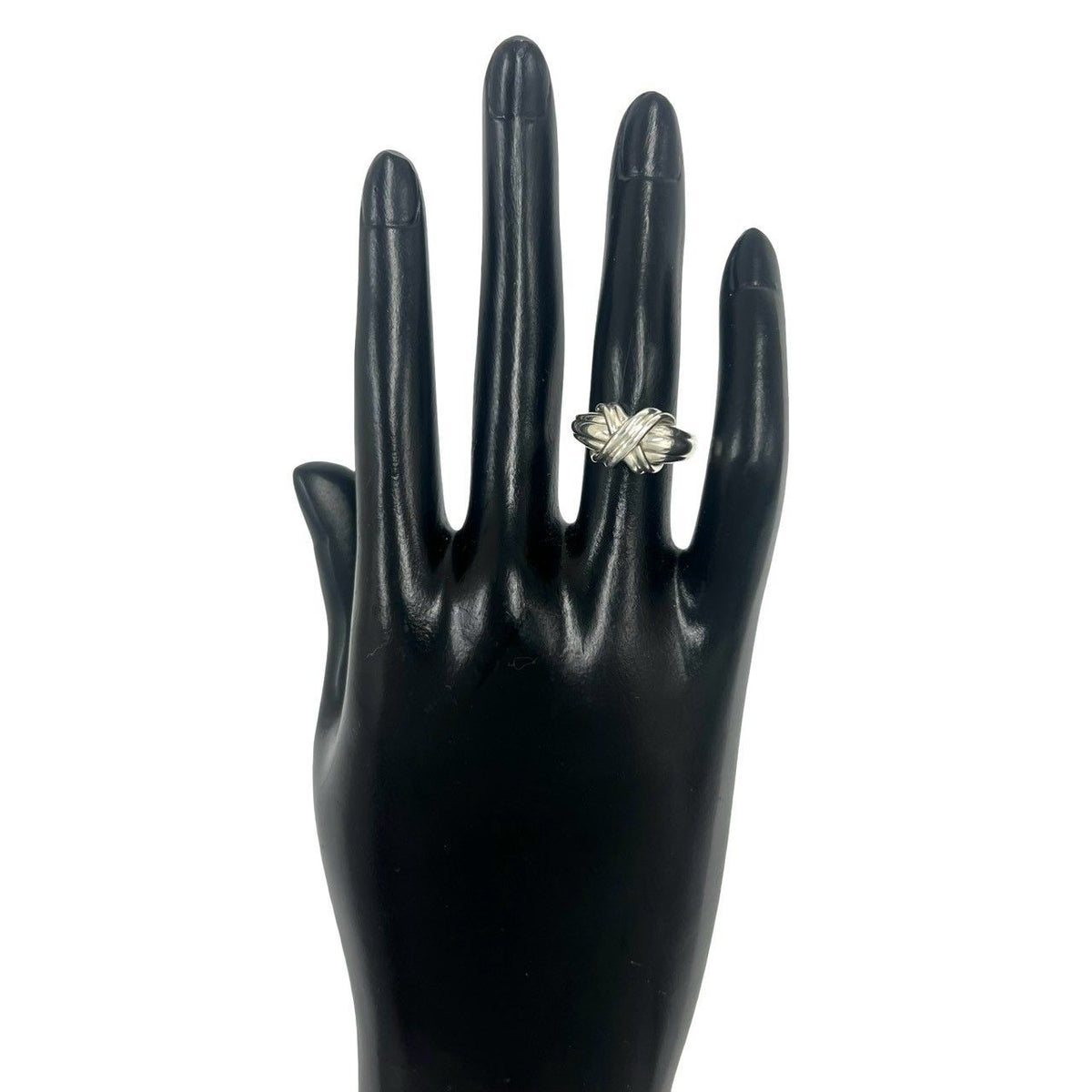 Tiffany & Co Vintage Signature Ring 925 Sterling Silver — view 2