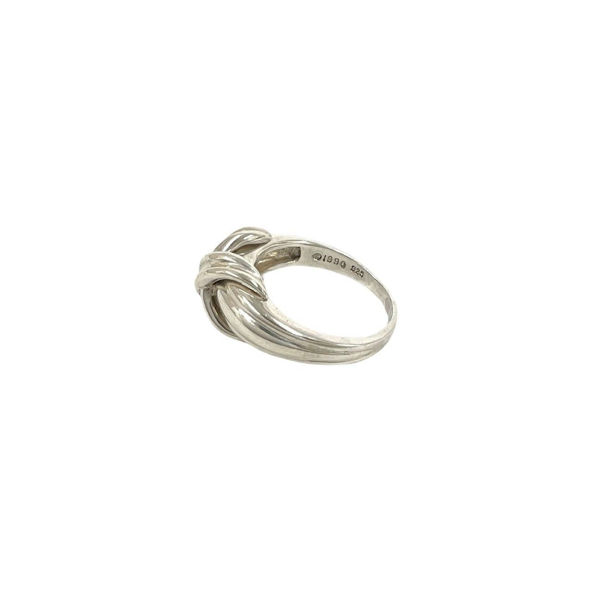 Tiffany & Co Vintage Signature Ring 925 Sterling Silver — view 4