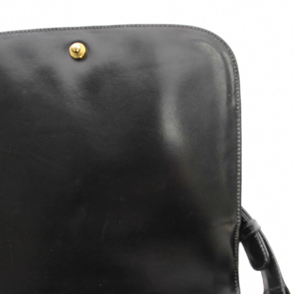 Gucci Vintage Shoulder Bag Leather Coin — view 7