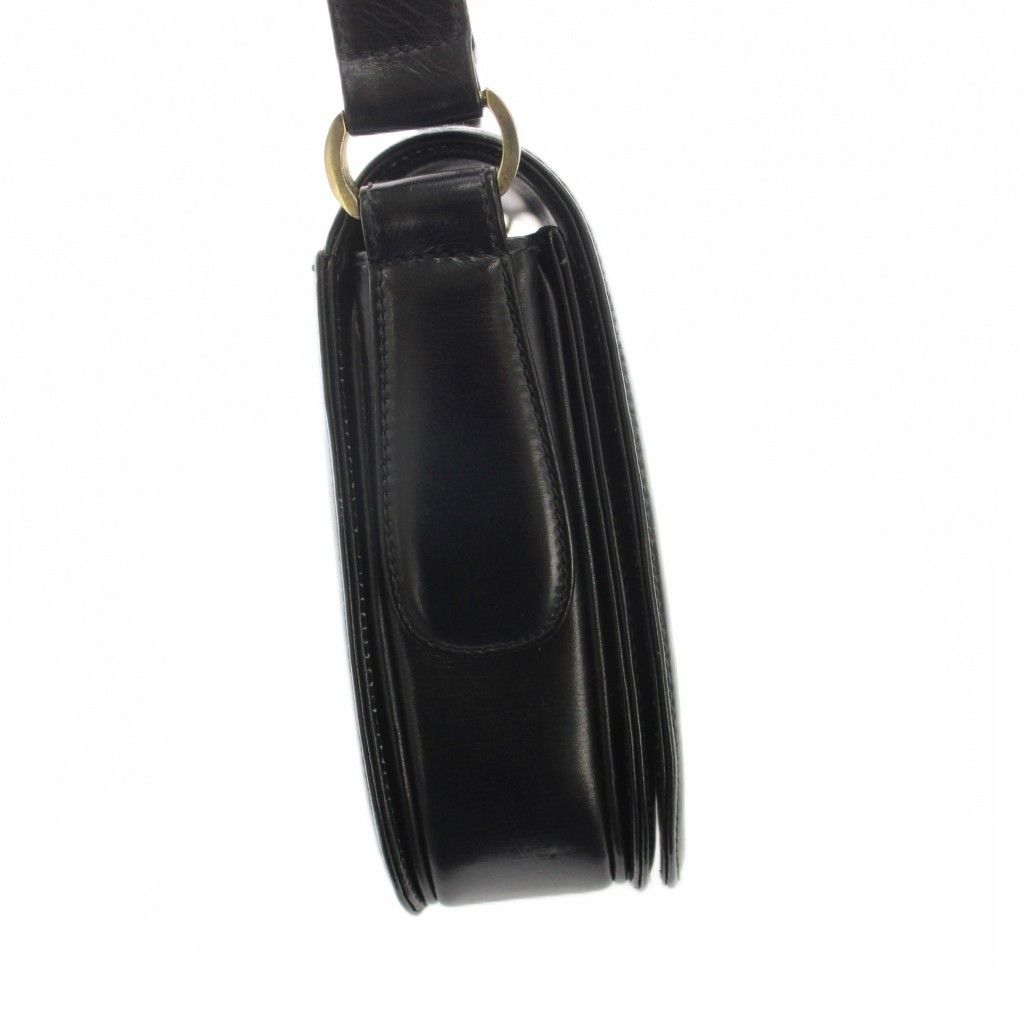 Gucci Vintage Shoulder Bag Leather Coin — view 3