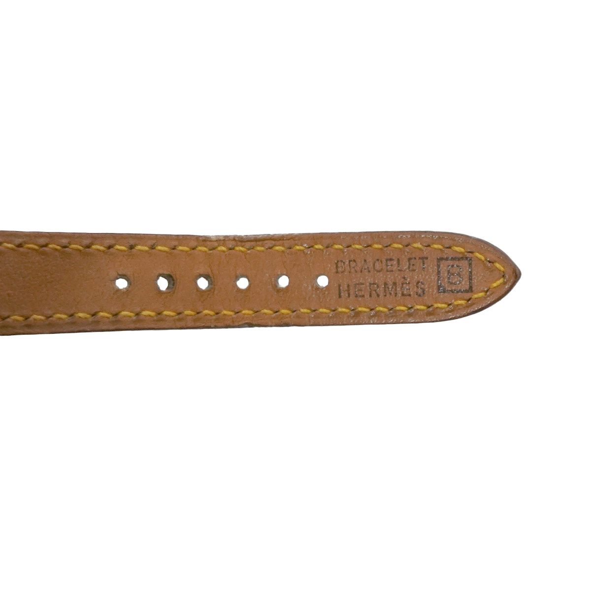 Hermes Kelly Watch Vintage Gold Yellow Quartz — view 7