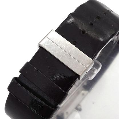 Chanel Quilted Vintage Watch Black Quartz — view 6