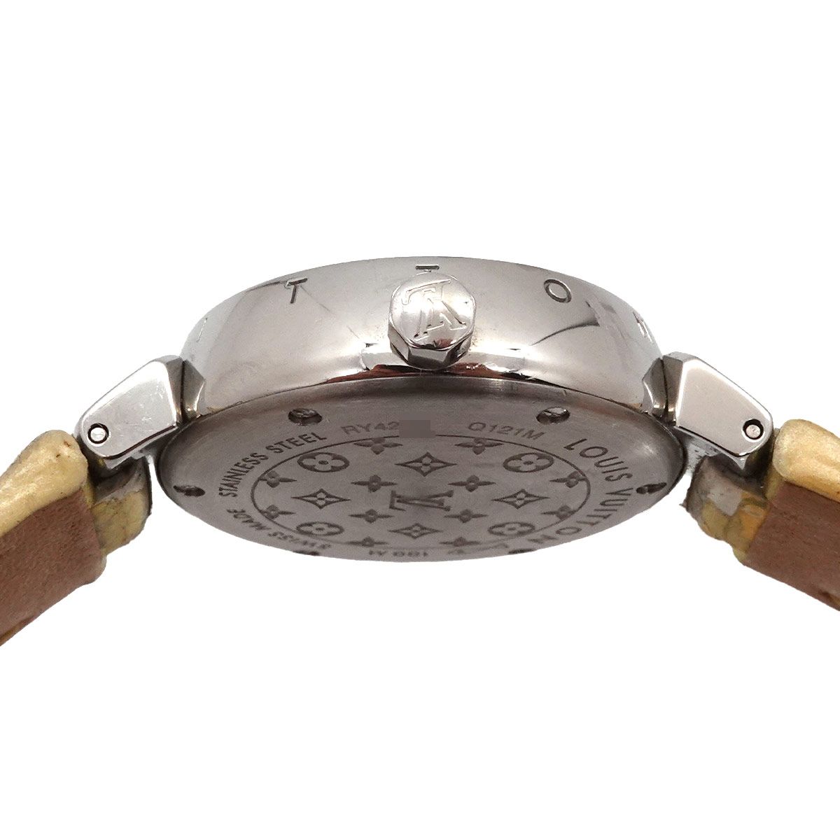 Louis Vuitton Tambour Rug Index Diamond Watch Quartz — view 5