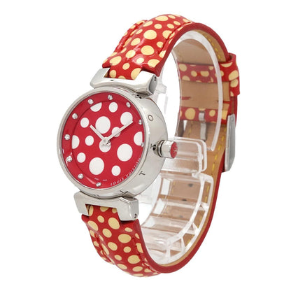 Louis Vuitton Tambour Kusama Yayoi Limited Diamond Watch Quartz — view 3