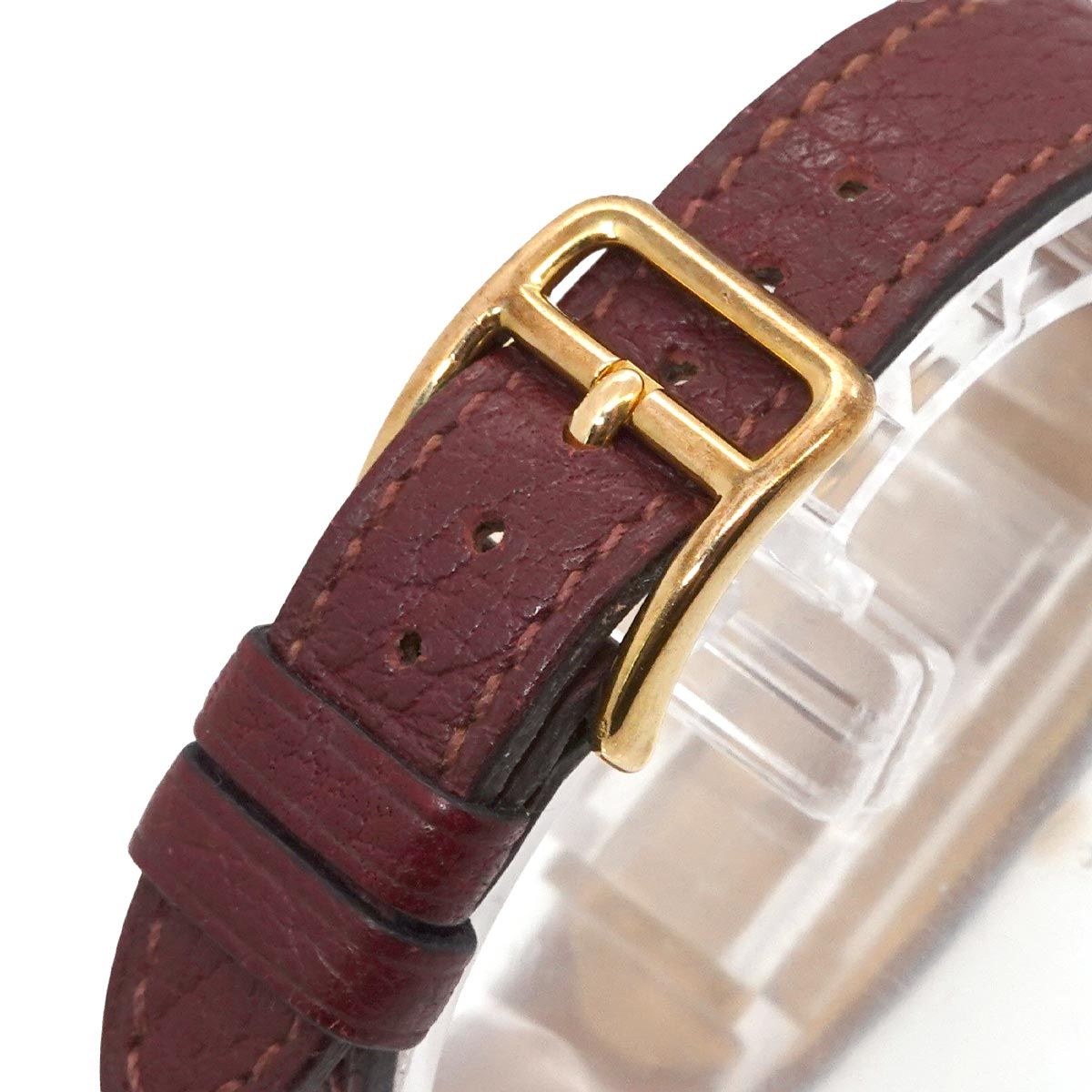 Hermes Kelly Watch Vintage Bordeaux Quartz — view 8