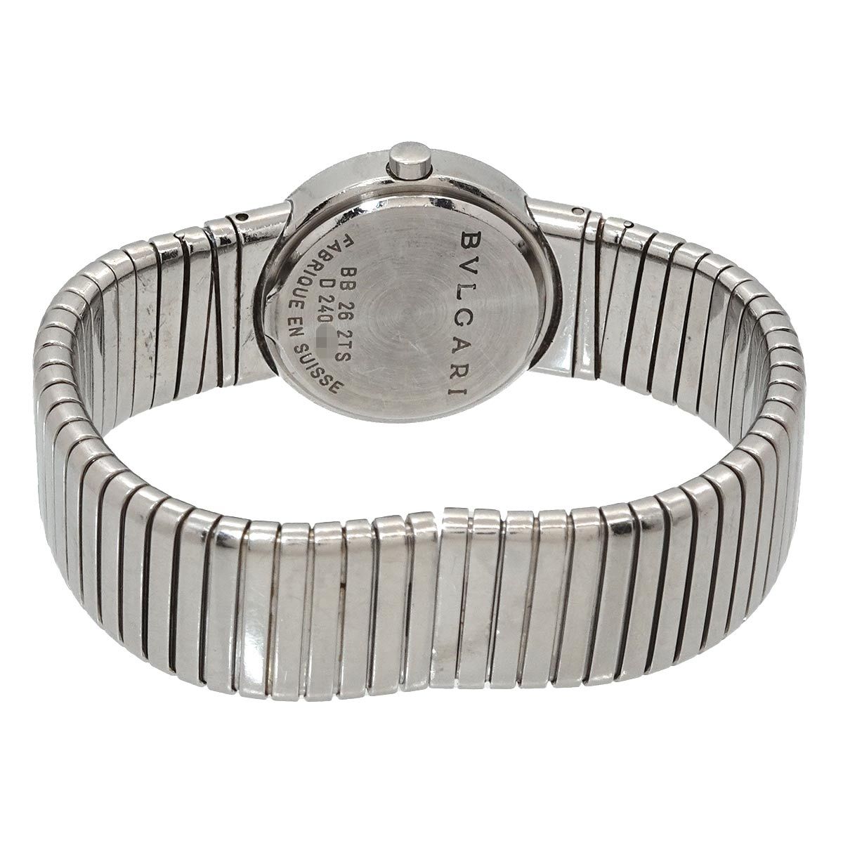Bvlgari Tubogas Diamond Watch Black Quartz — view 5