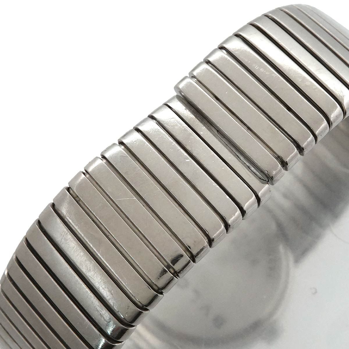 Bvlgari Tubogas Diamond Watch Black Quartz — view 7