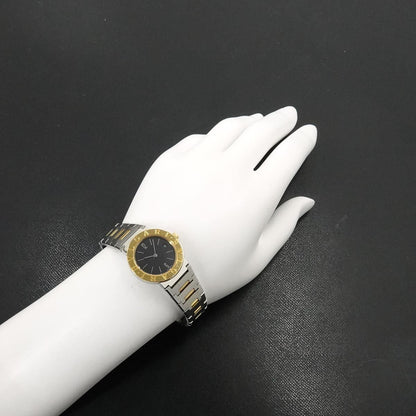 Bvlgari Watch Date Black YG Quartz — view 4