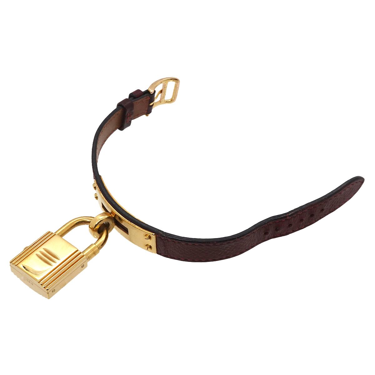 Hermes Kelly Watch Vintage Bordeaux Quartz — view 5