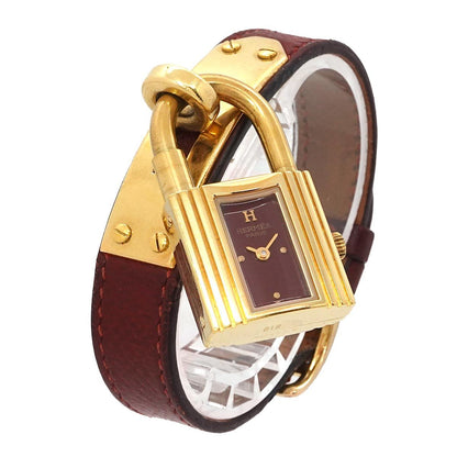 Hermes Kelly Watch Vintage Bordeaux Quartz — view 2