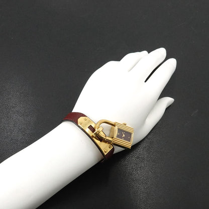Hermes Kelly Watch Vintage Bordeaux Quartz — view 3