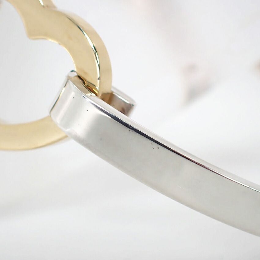 Tiffany & Co 925/750 Open Heart Bracelet — view 3