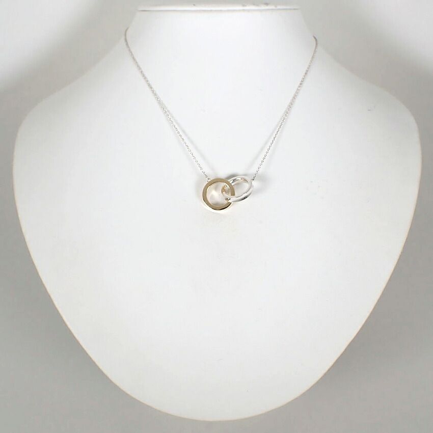 Tiffany & Co 925/750 Interlocking Necklace — view 2
