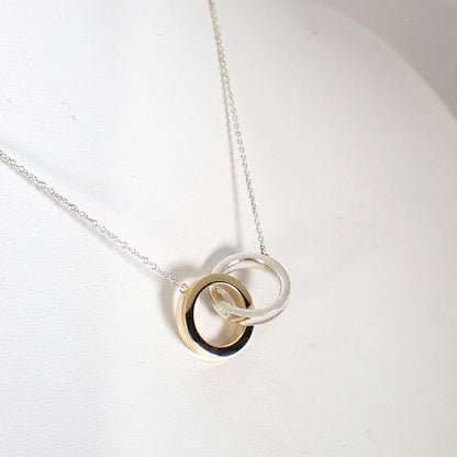 Tiffany & Co 925/750 Interlocking Necklace — view 3