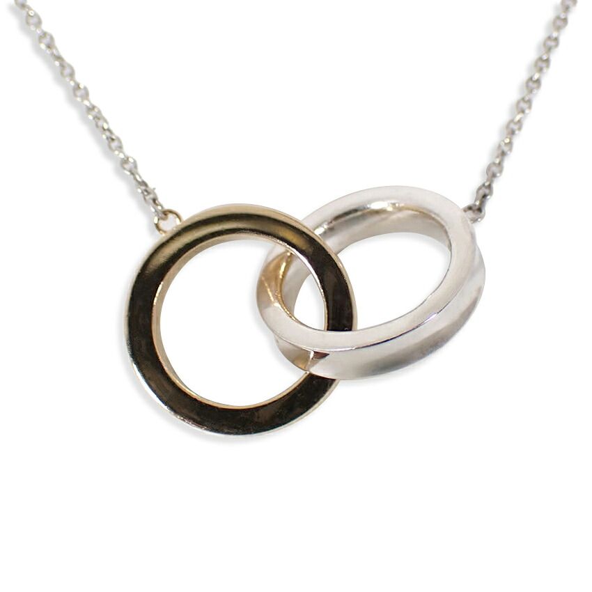 Tiffany & Co 925/750 Interlocking Necklace