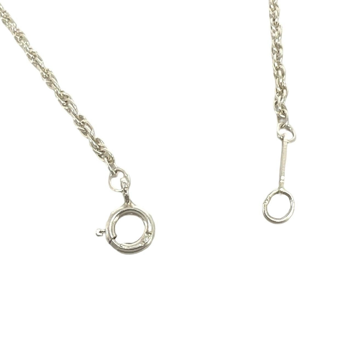 Tiffany & Co St Christopher Necklace Silver Yellow Gold — view 5
