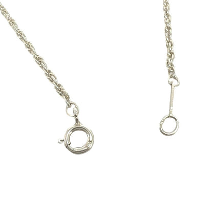 Tiffany & Co St Christopher Necklace Silver Yellow Gold — view 5