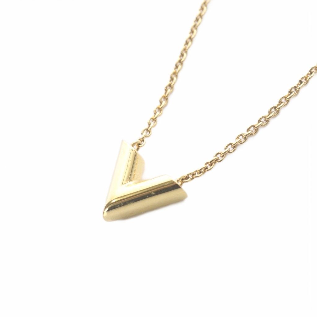Louis Vuitton Essential V Pendant Gold — view 2