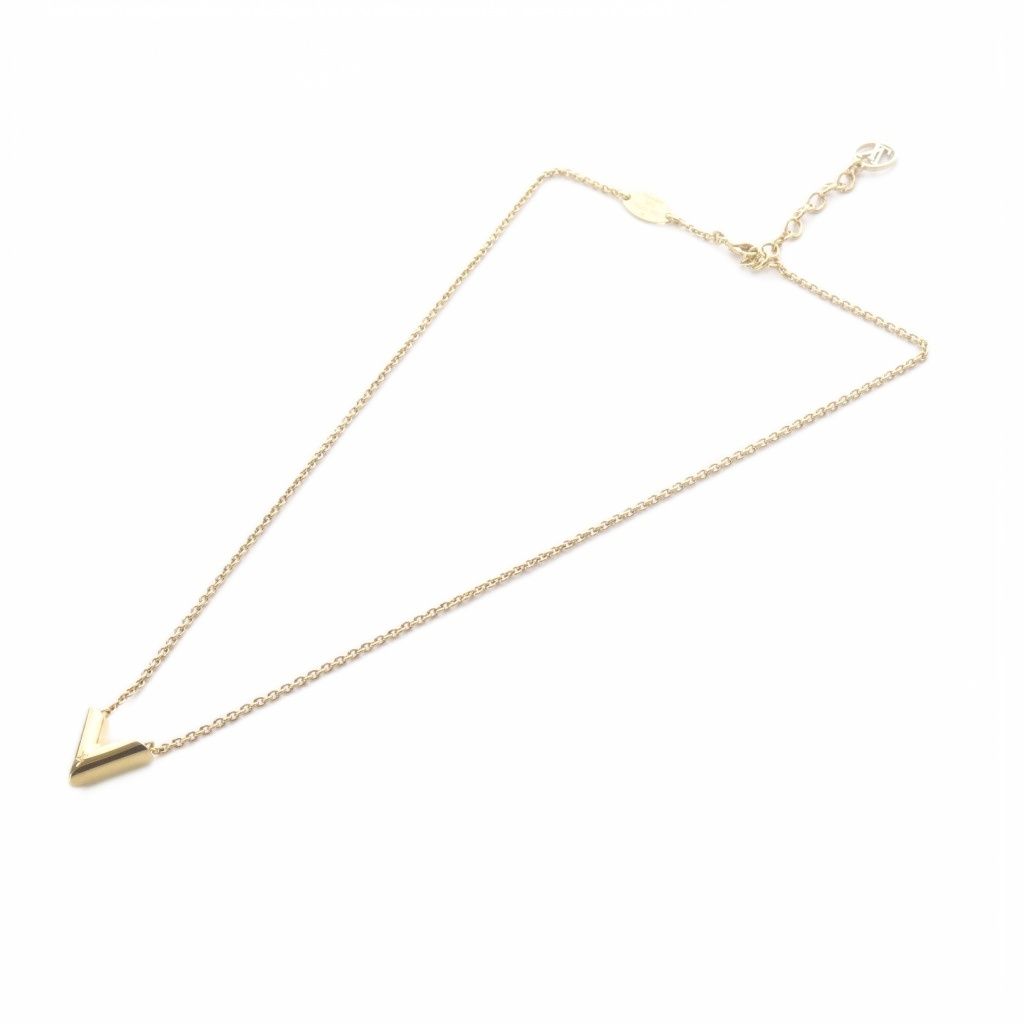 Louis Vuitton Essential V Pendant Gold — view 3