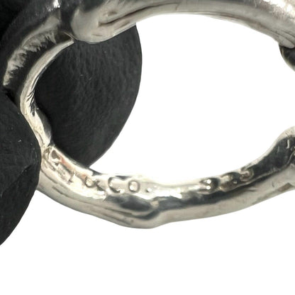 Tiffany & Co Vintage Bamboo Ring 925 Sterling Silver — view 3