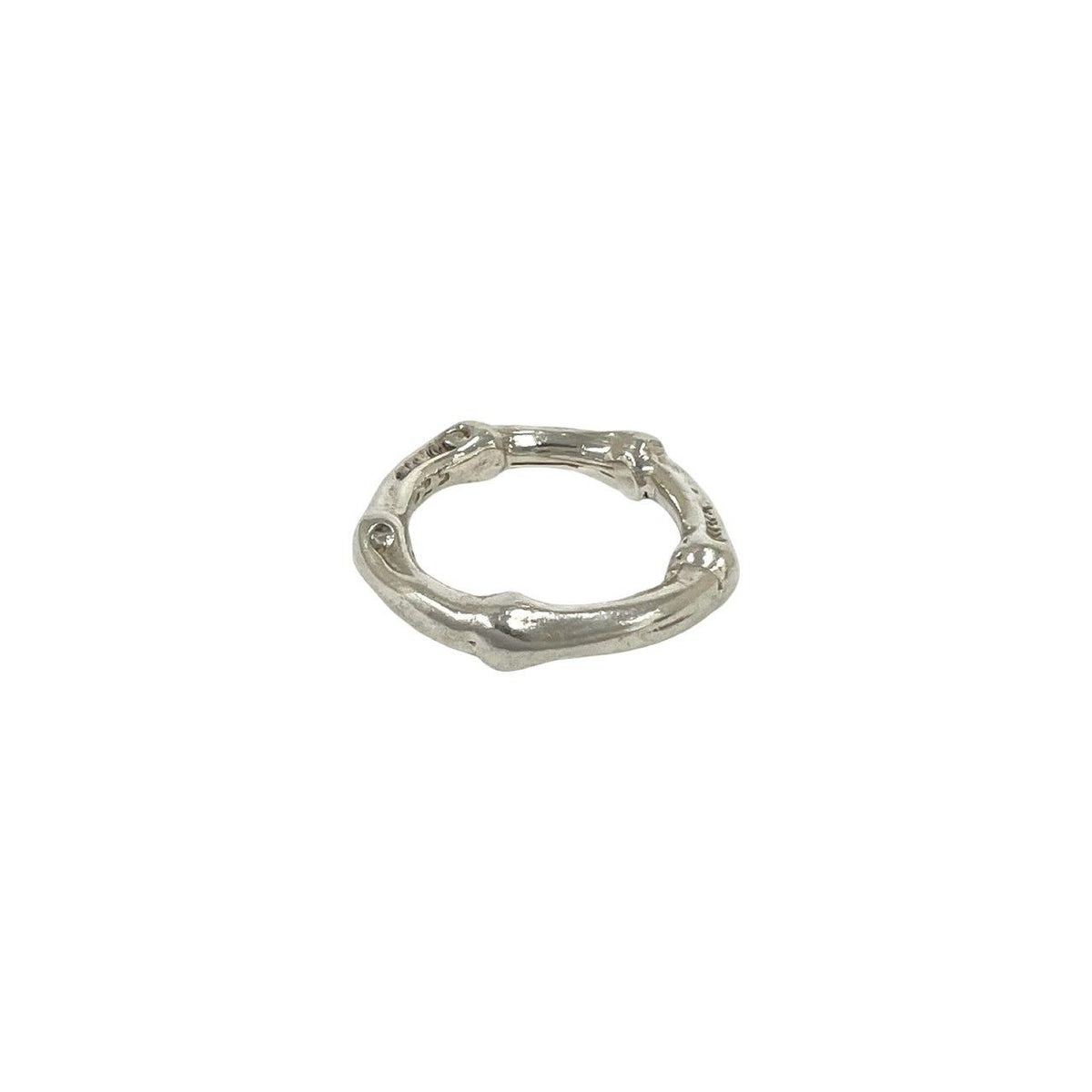 Tiffany & Co Vintage Bamboo Ring 925 Sterling Silver — view 5