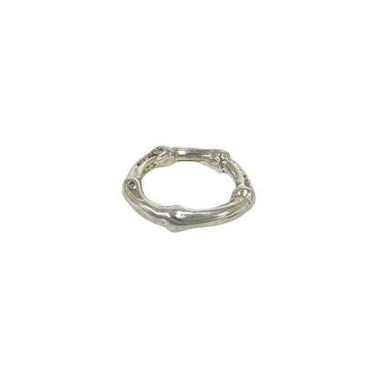 Tiffany & Co Vintage Bamboo Ring 925 Sterling Silver — view 5