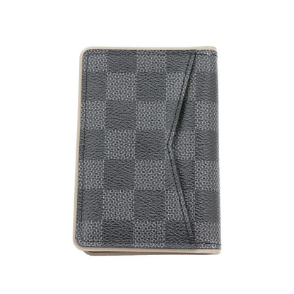 Louis Vuitton Damier Graphite Pocket Organizer Card Case Black Gray — view 3