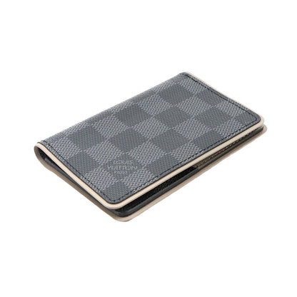 Louis Vuitton Damier Graphite Pocket Organizer Card Case Black Gray — view 4