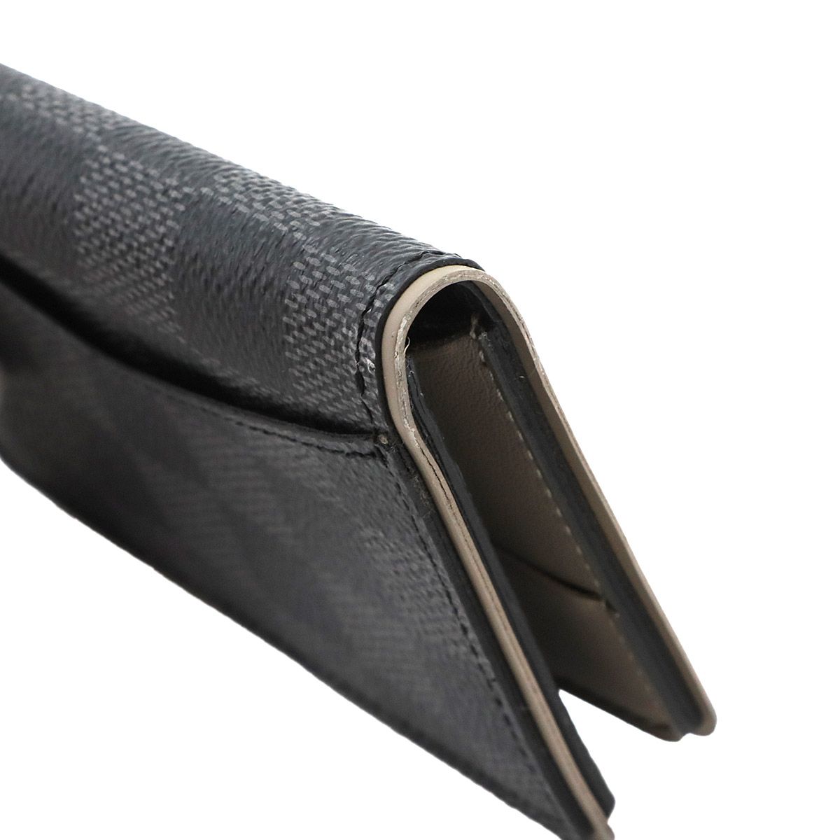 Louis Vuitton Damier Graphite Pocket Organizer Card Case Black Gray — view 6