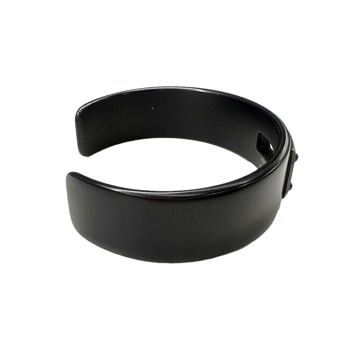 Hermes Kelly Bangle Bracelet Aluminum So Black T5 — view 4