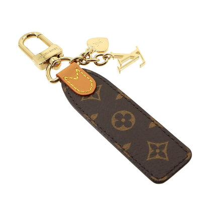 Louis Vuitton Monogram LV Cherished Bag Charm Key Holder Brown — view 3