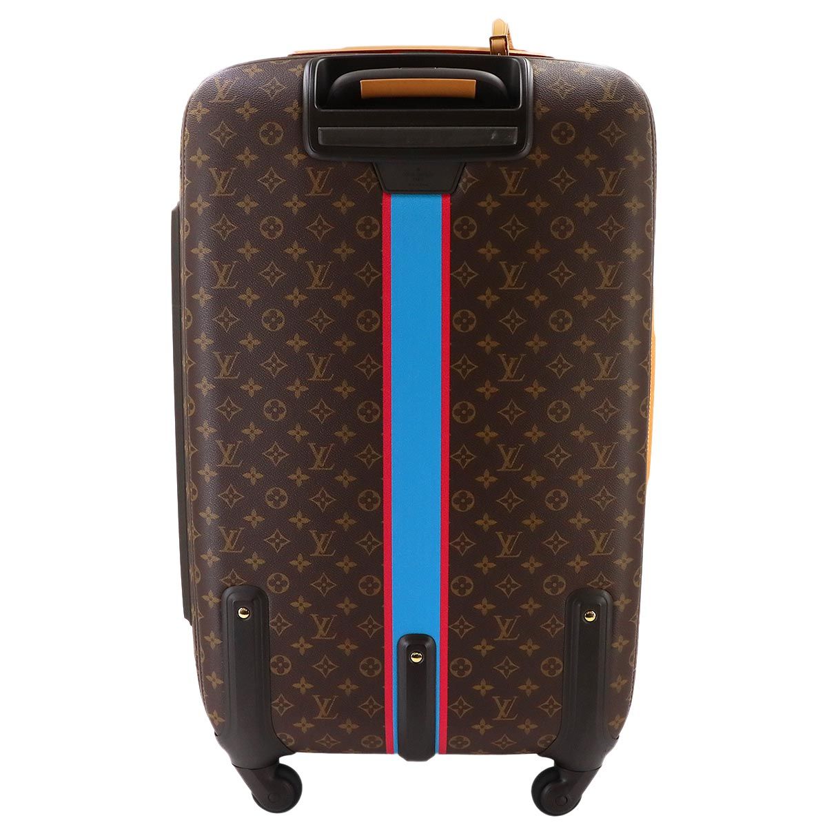 Louis Vuitton Montmonogram Zephyr 70 Carrie Bag Brown Gold — view 3