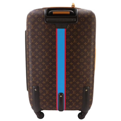 Louis Vuitton Montmonogram Zephyr 70 Carrie Bag Brown Gold — view 3