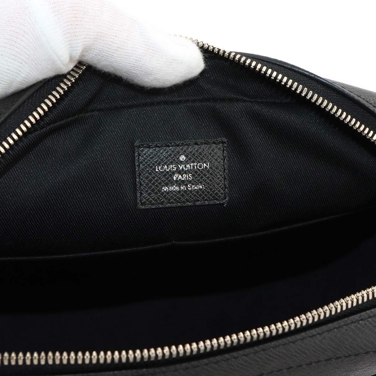 Louis Vuitton Taiga Anton Messenger PM Shoulder Bag Leather Ardoise — view 7