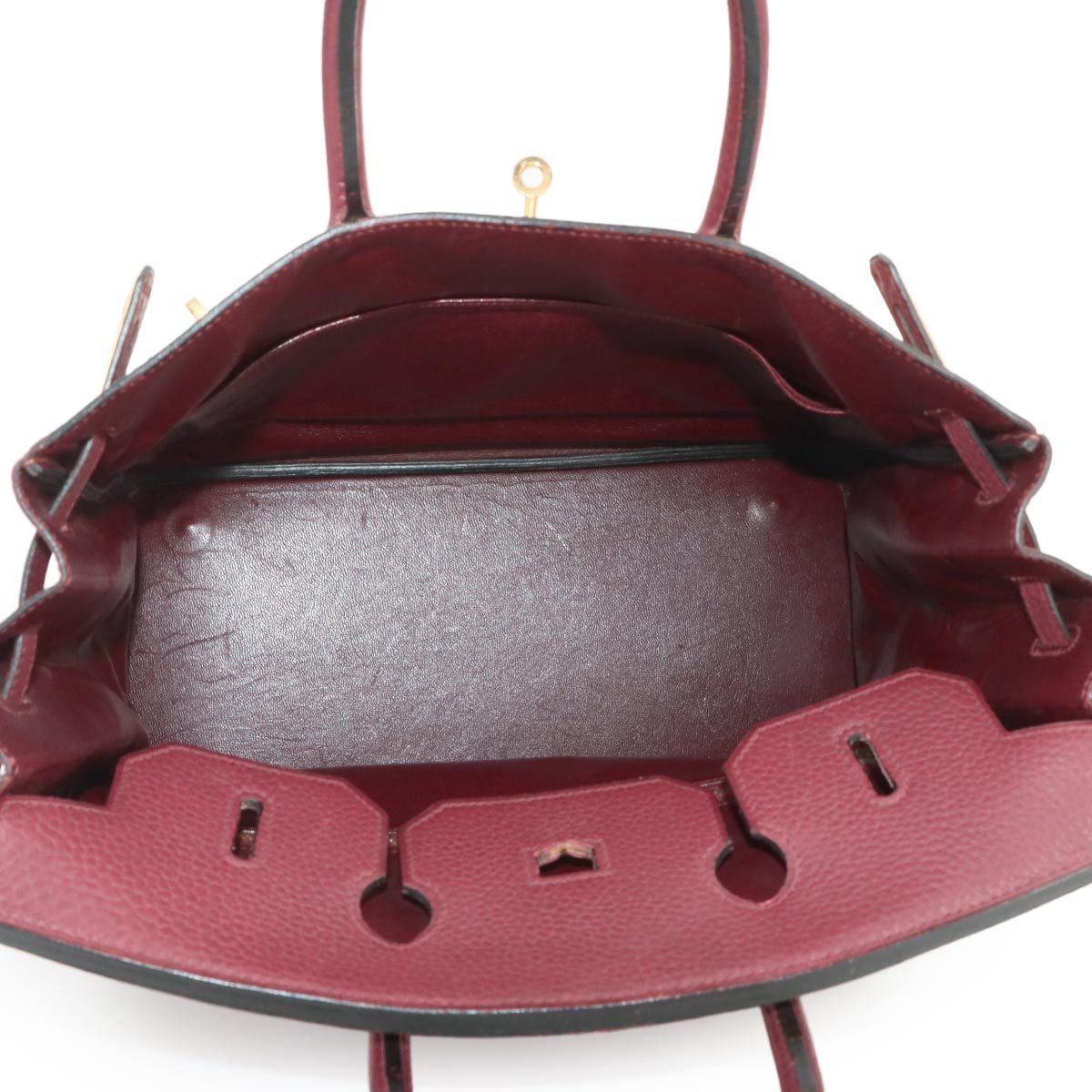 Hermes Haut Courroies Hac 32 Hand Bag Aldenne Rougeash — view 6