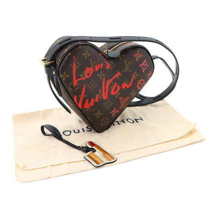 Louis Vuitton Monogram Sac Coeur Foreign Love Heart Shoulder Bag Leather — view 2